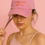 Pink hat